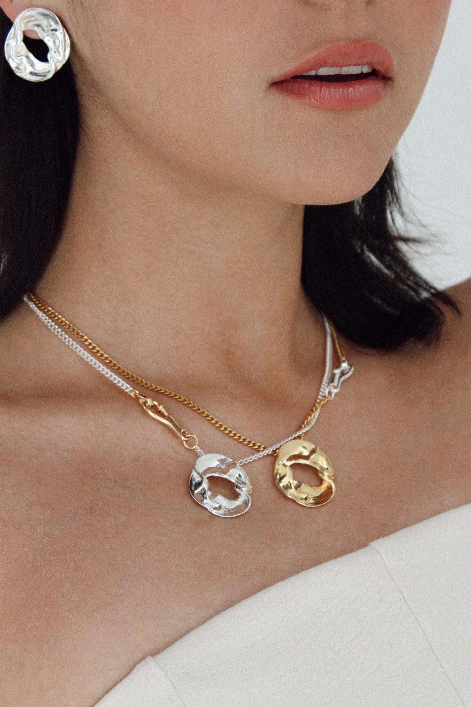 MELT Silver Necklace - Image 2