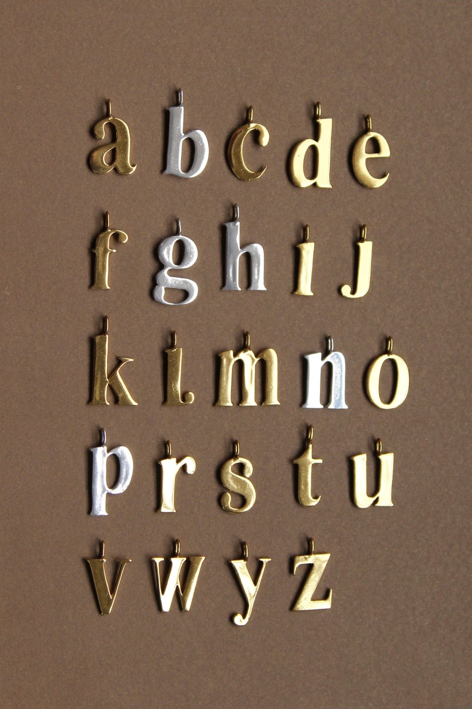 INITIAL GOLD - Link chain 16" - Image 6