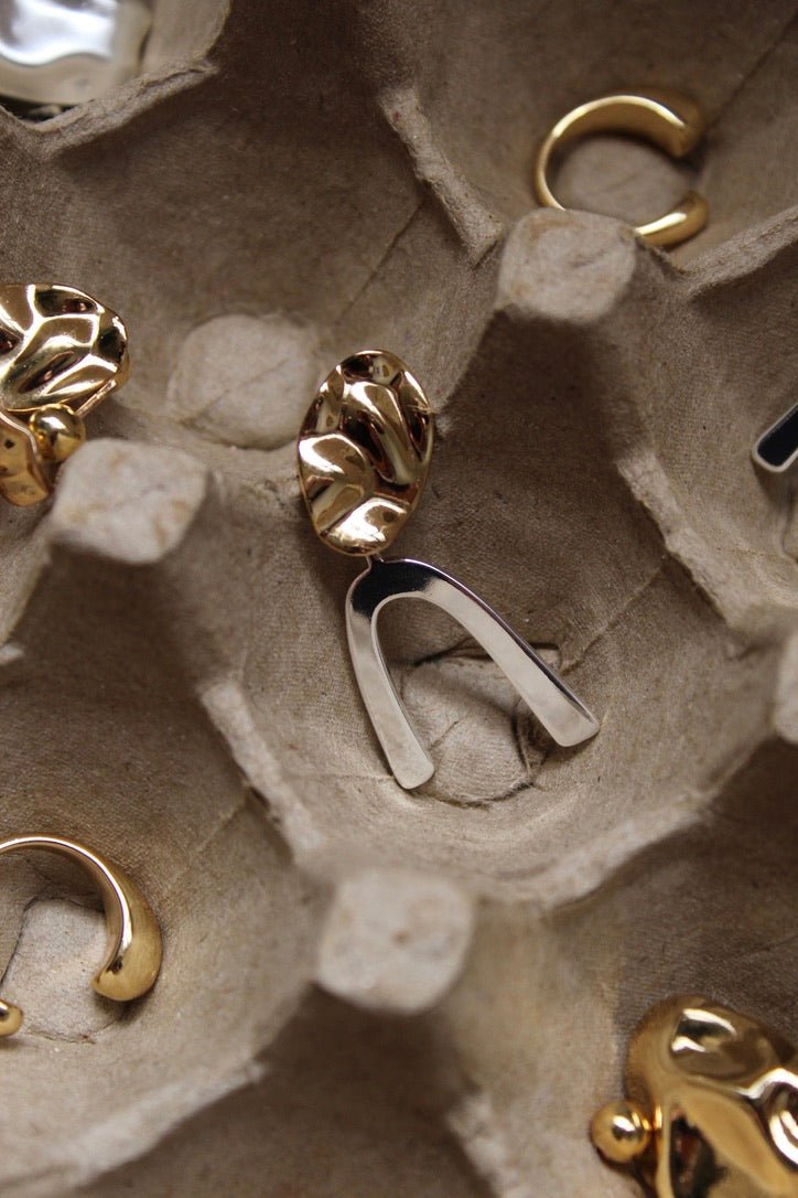 MATISSE Duo tone Earrings - Image 4