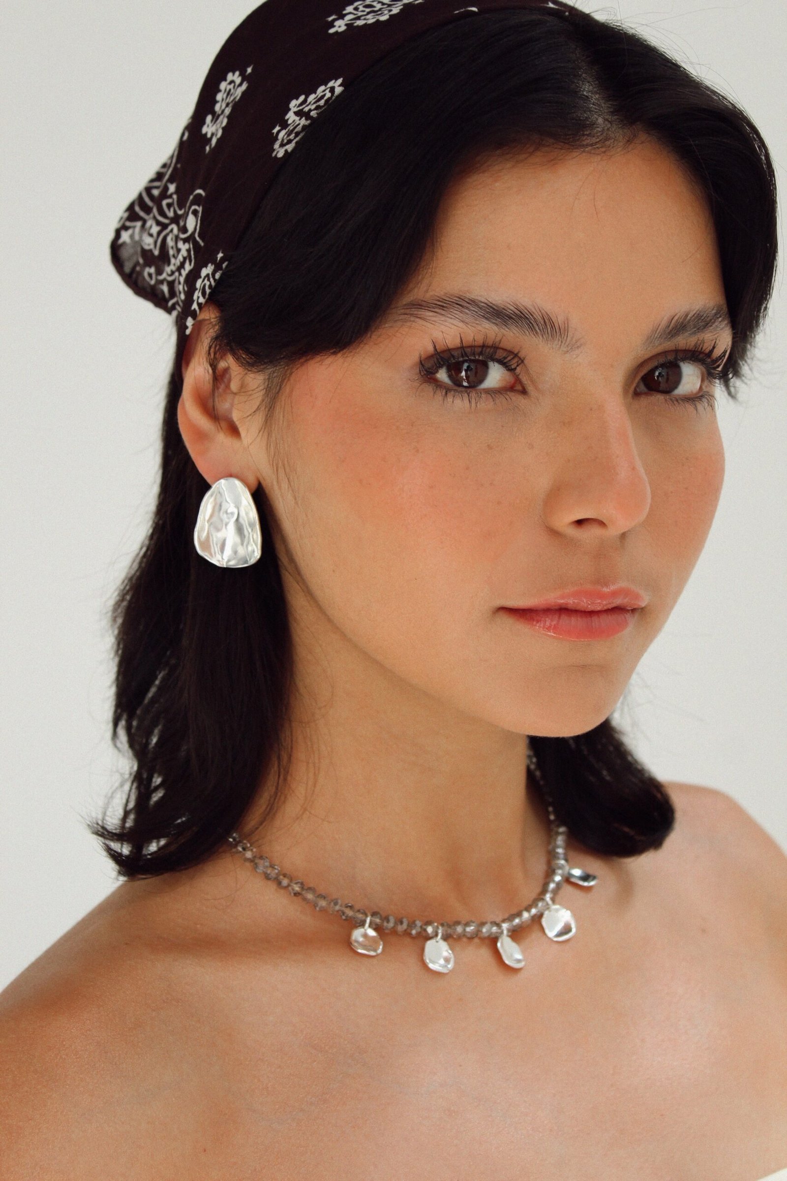 PETAL Silver Earrings - Image 4