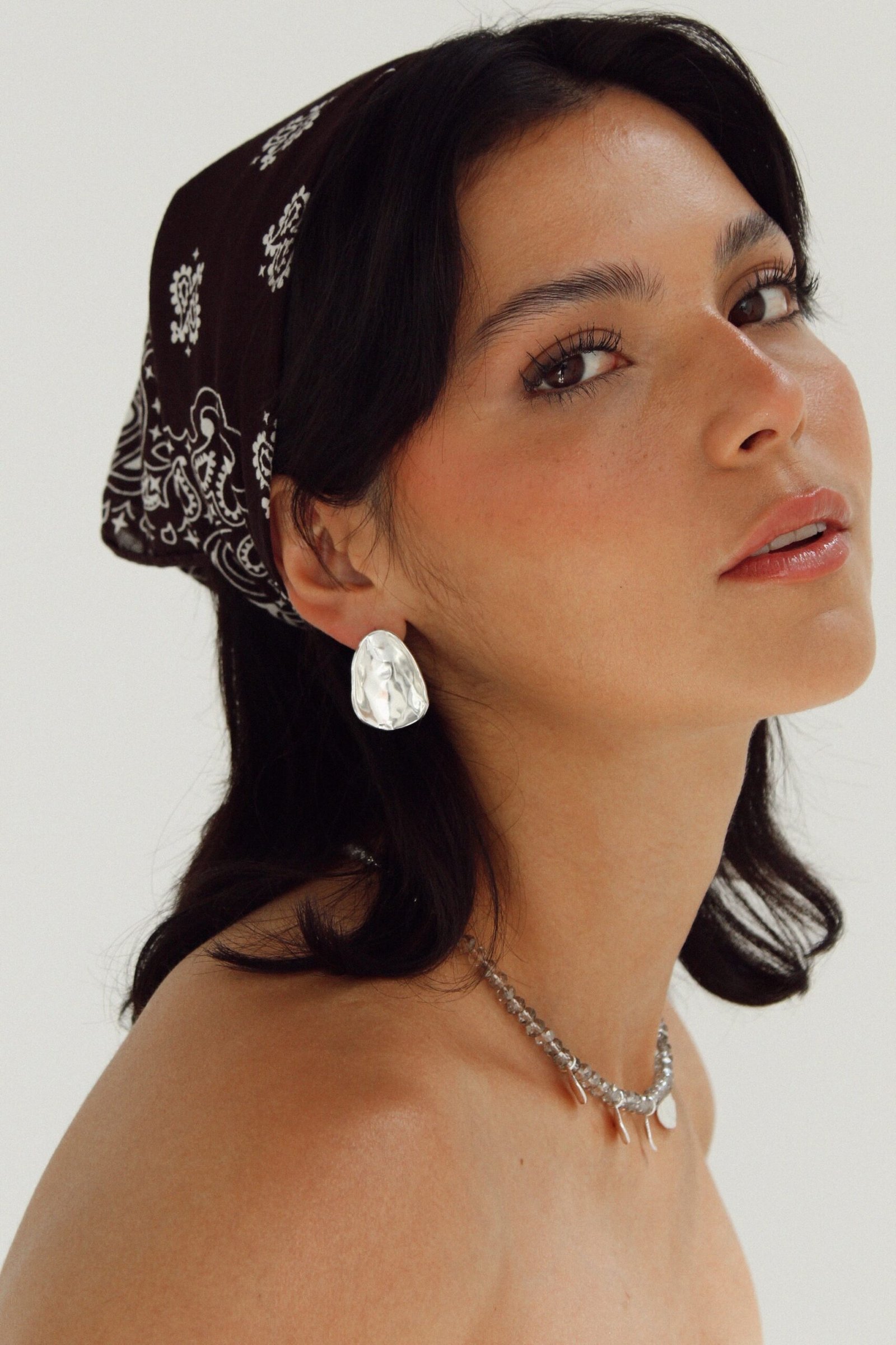 PETAL Silver Earrings - Image 2