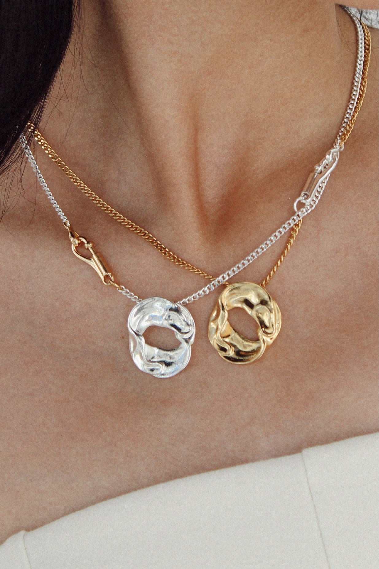 MELT Silver Necklace - Image 5