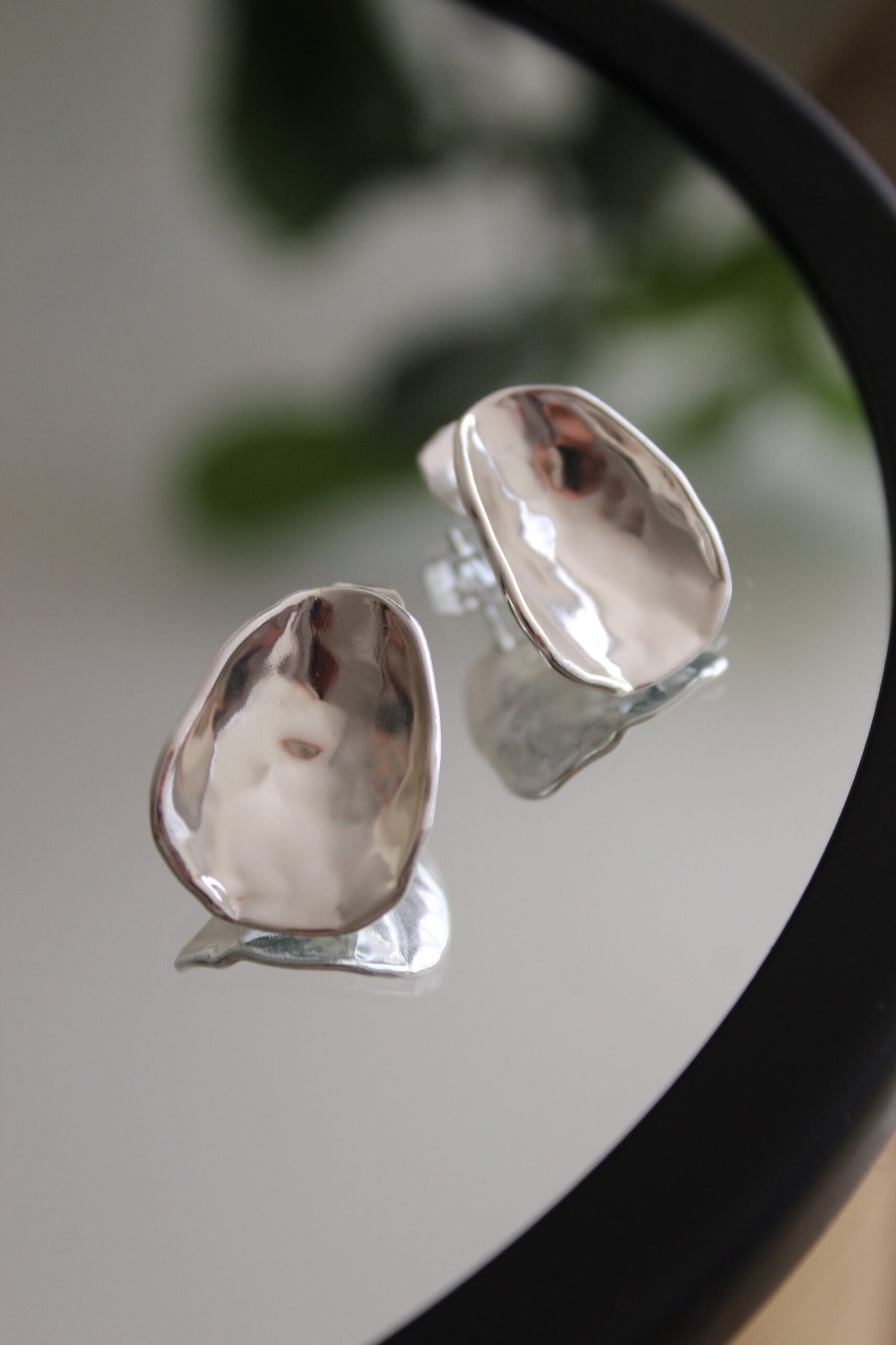 PETAL Silver Earrings - Image 3